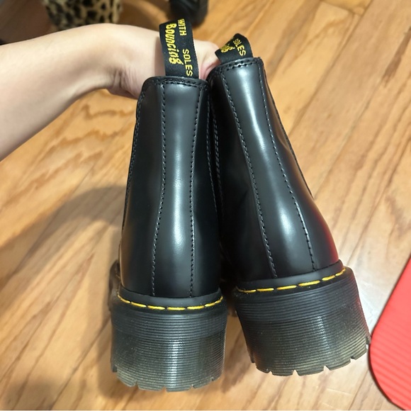 Doc Martens 2976 Smooth Leather Platform Chelsea Boots Size 9 Women Dr Vintage - Picture 14 of 14